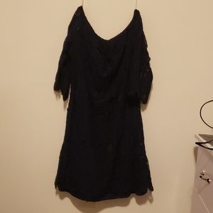 Over the shoulder dress